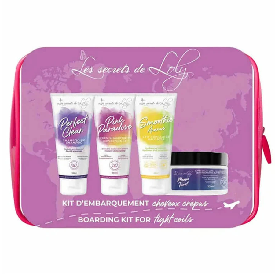 LOS SECRETOS DE LOLY: KIT PARA CABELLO RIZADO — 4 TRATAMIENTOS