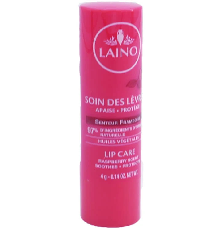 LAINO RASPBERRY-SCENTED LIP BALM 4G