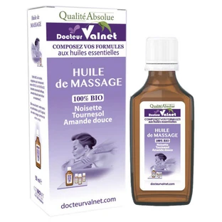 DOCTEUR VALNET MASSAGEÖL MIT APRIKOSE, SONNENBLUME UND JOJOBA 50 ML