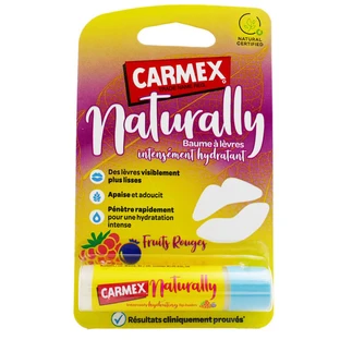 CARMEX BÁLSAMO LABIAL HIDRATANTE NATURAL CON FRUTOS ROJOS 4,25 g