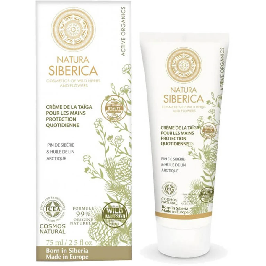 NATURA SIBERICA TAIGA SCHÜTZENDE HANDCREME 75 ML