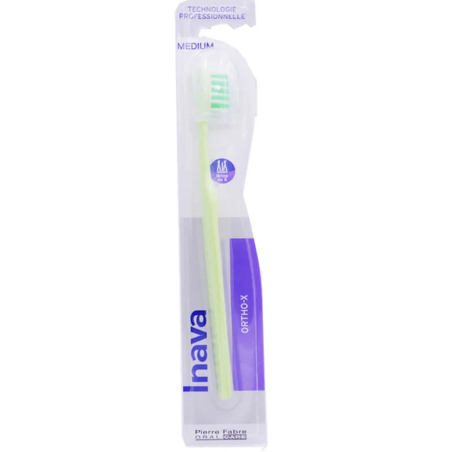 INAVA BROSSE A DENTS MEDIUM ORTHO-X