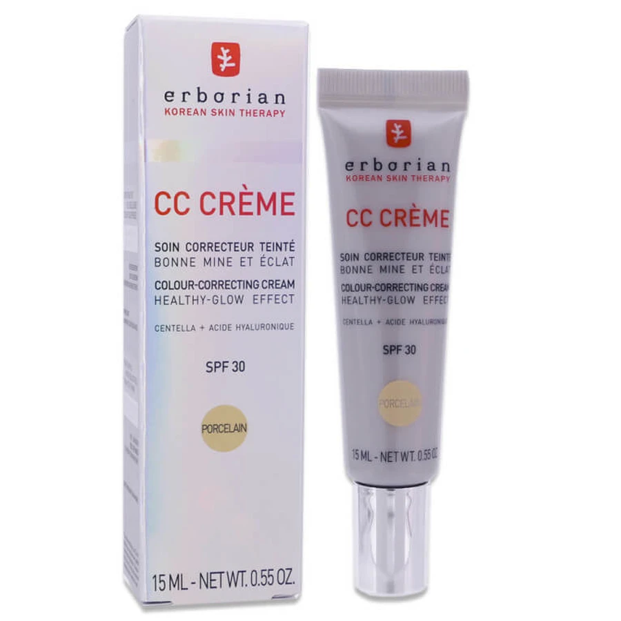 ERBORIAN CC CORRECTING CREAM, PORCELAIN SHADE, SPF 30, 15 ML