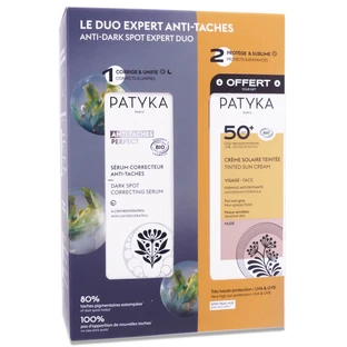 PATYKA COFFRET DUO EXPERT ANTI TACHES SERUM + CREME SOLAIRE