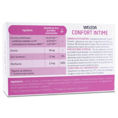 WELEDA INTIMATE COMFORT 14 CAPSULES