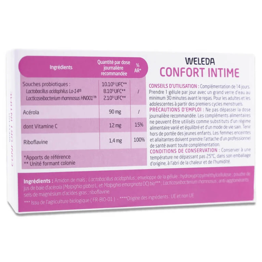 WELEDA INTIMATE COMFORT 14 CAPSULES