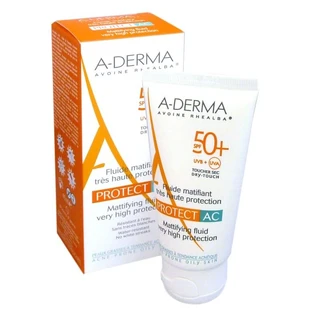 ADERMA PROTECT AC MATTIFYING LOTION SPF 50+ 40 ML