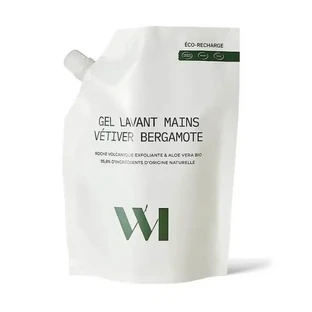 WHATMATTERS ECO NACHFÜLLPACKUNG HANDWASCHGEL MIT VETIVER UND BERGAMOTTE, 500 ML