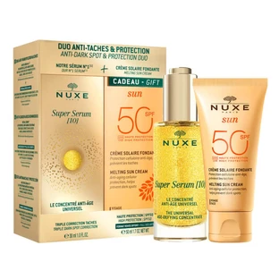 NUXE DUO ANTI-DARK SPOTS & PROTECTION SUPER SERUM 10 + SUNSCREEN SPF 50