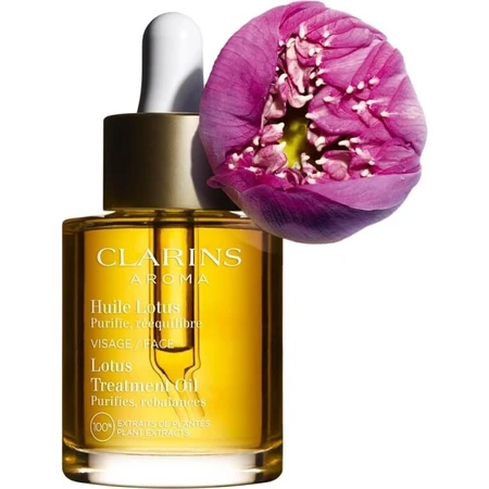 CLARINS LOTUS OIL: PURIFIES AND RESTORES BALANCE, 30 ML