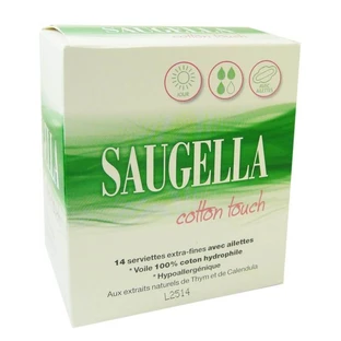 SAUGELLA COTTON TOUCH 14 TOALLAS EXTRAFINAS