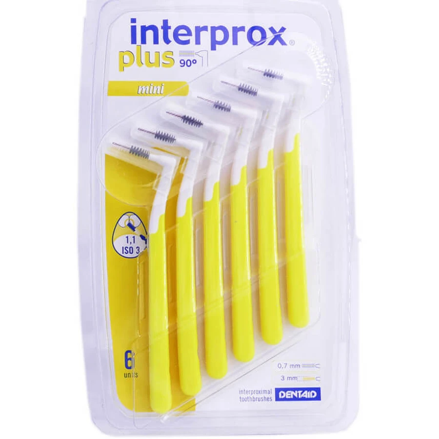 INTERPROX PLUS PERIUȚE MINI, 6 BUCĂȚI