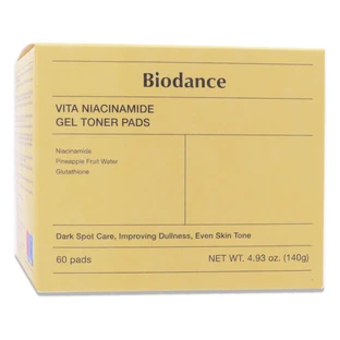 BIODANCE VITA NIACINAMIDE GEL TONER ECLAT 60 PATCHS