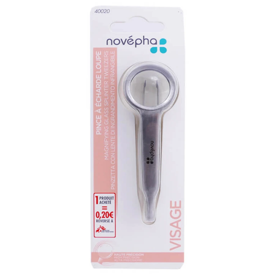 NOVÉPHA VISAGE PINCE A ECHARDE LOUPE