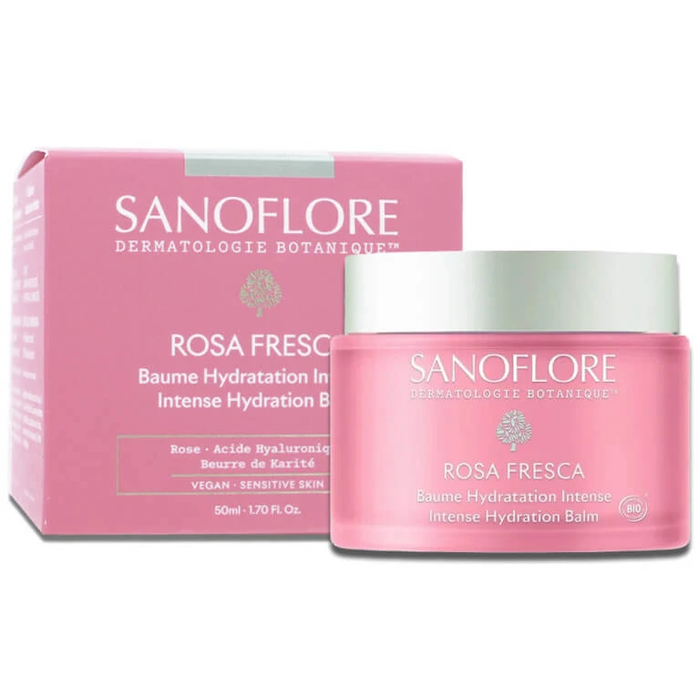 SANOFLORE ORGANIC ROSA FRESCA INTENSE MOISTURIZING BALM 50ML