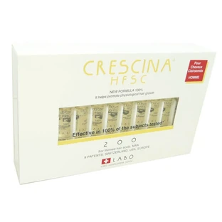 CRESCINA HFSC 200 PARA HOMBRES, 20 AMPOLLAS