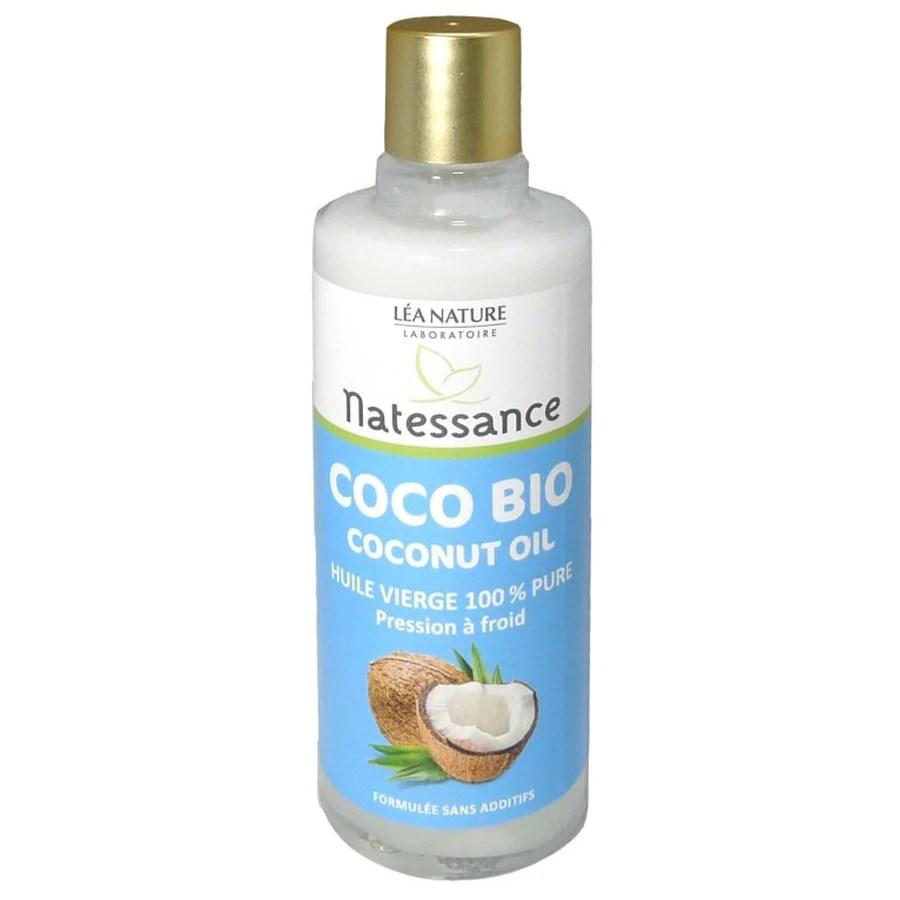 NATESSANCE HUILE VIERGE DE COCO BIO 100ML