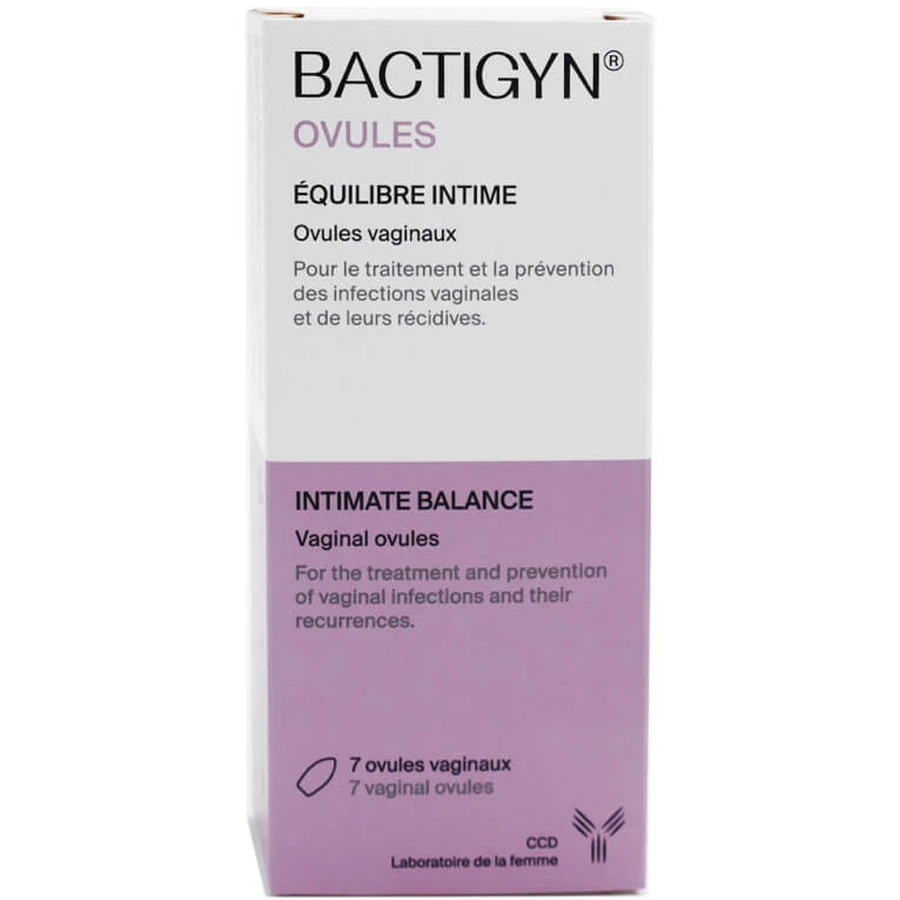 BACTIGYN INTIMATE BALANCE 7 OVULOS