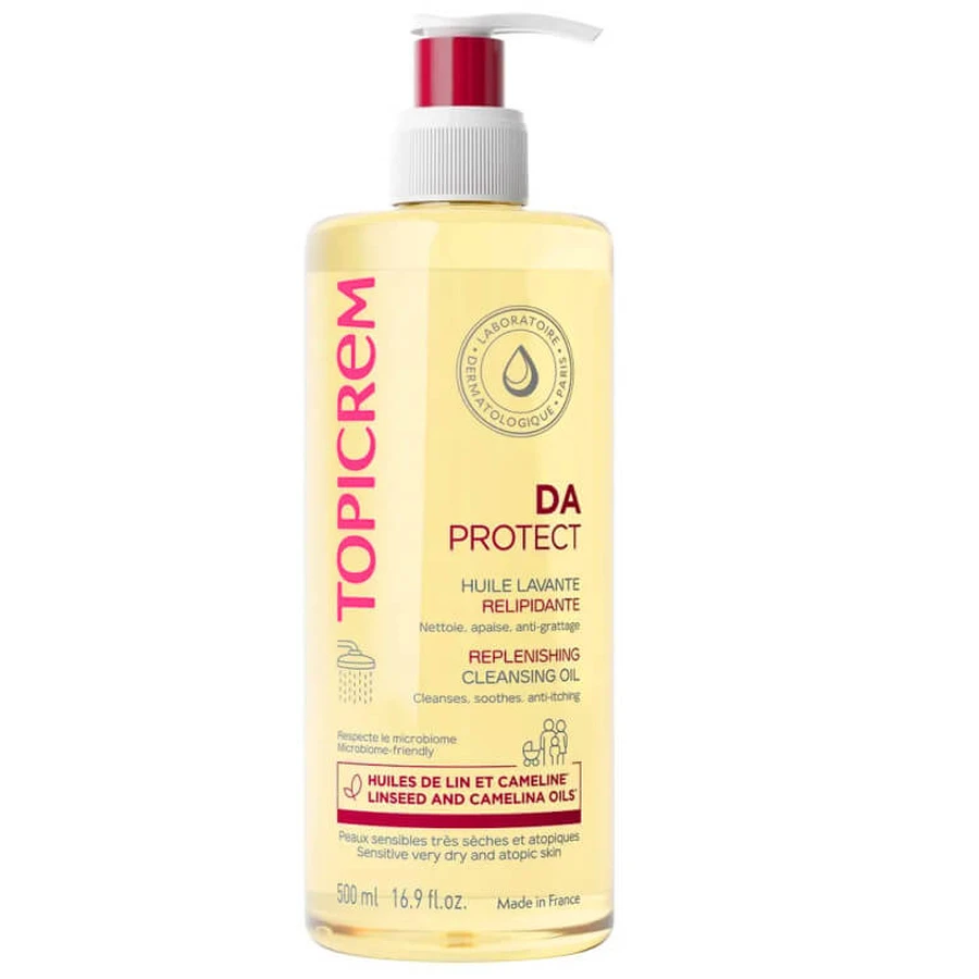 TOPICREM DA PROTECT ACEITE LIMPIADOR RELIPIDIZANTE 500 ML