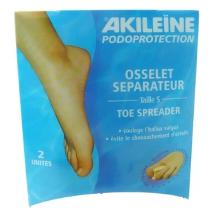 AKILEINE FOOT PROTECTION TOE SEPARATOR SIZE S X2