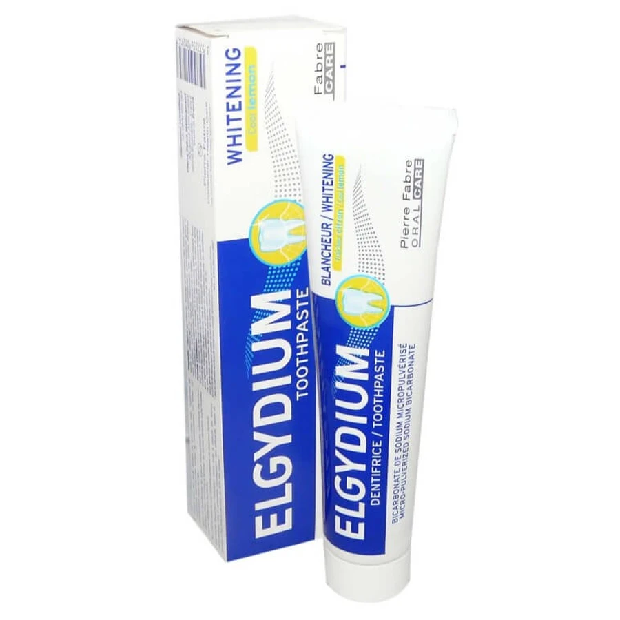 ELGYDIUM CITROEN-TANDPASTA VOOR WITTERE TANDEN 75 ML