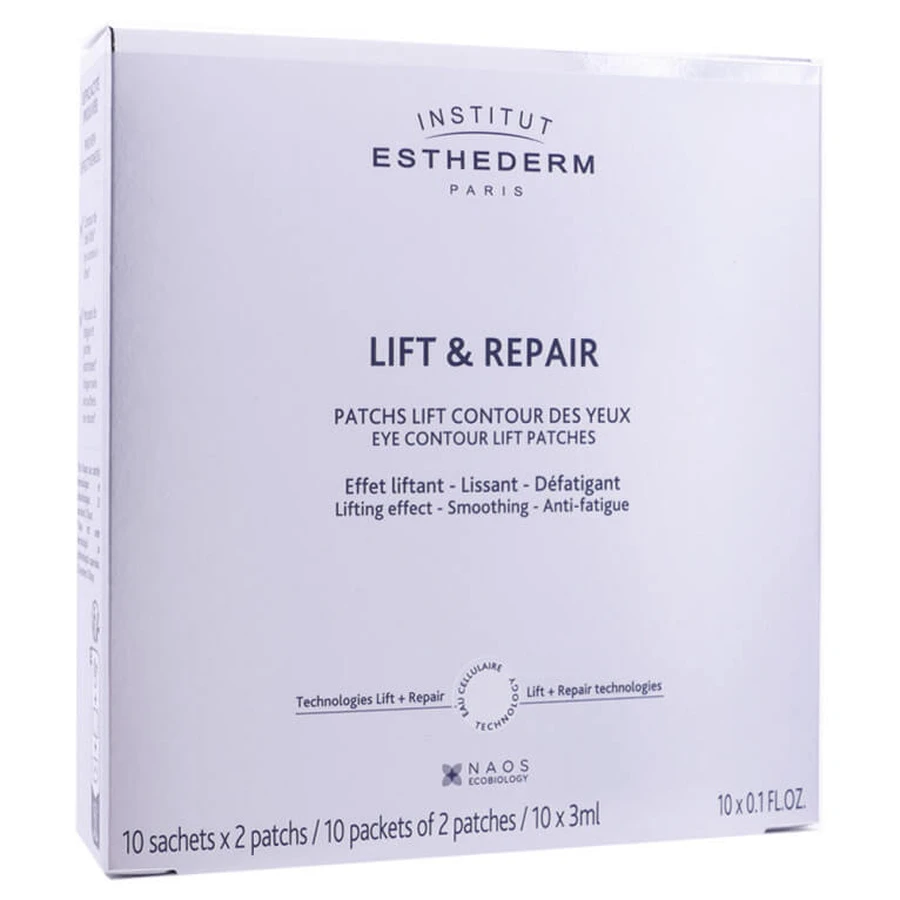ESTHEDERM LIFT & REPAIR EYE CONTOUR 10 SACHETS, 2 PATCHES EACH