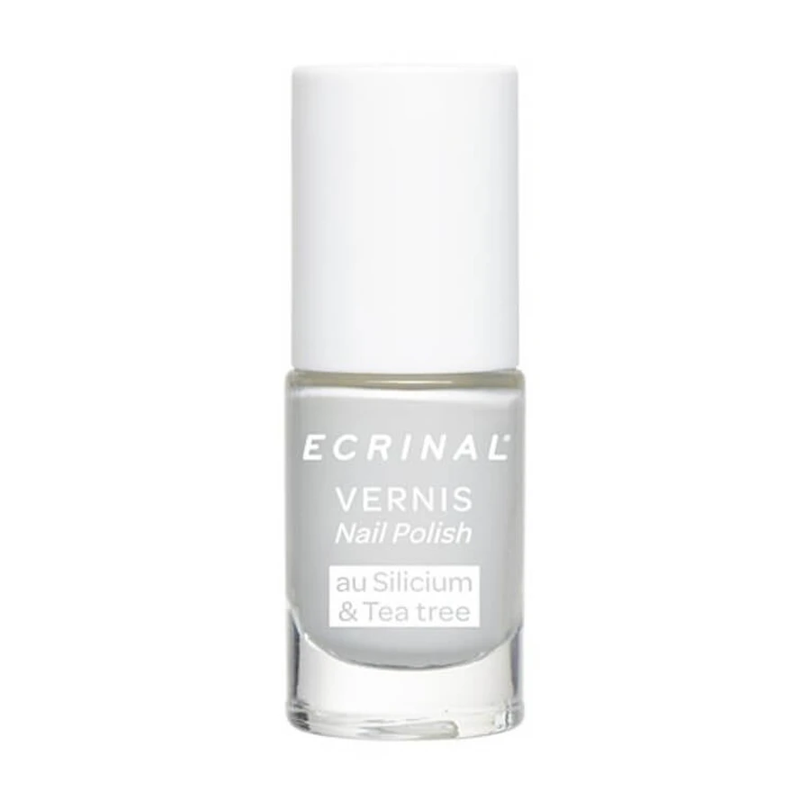 ECRINAL SILICON TEA TREE WHITE NAIL POLISH 5ML