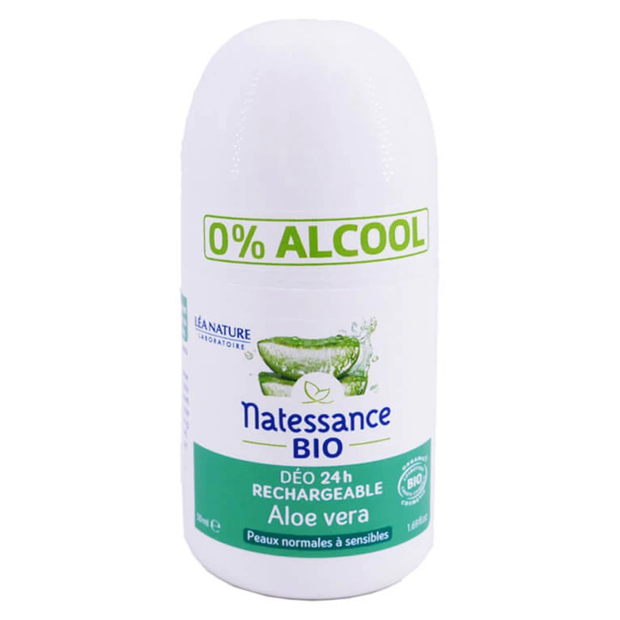 NATESSANCE DEO 24H ALOE VERA BIO 50ML