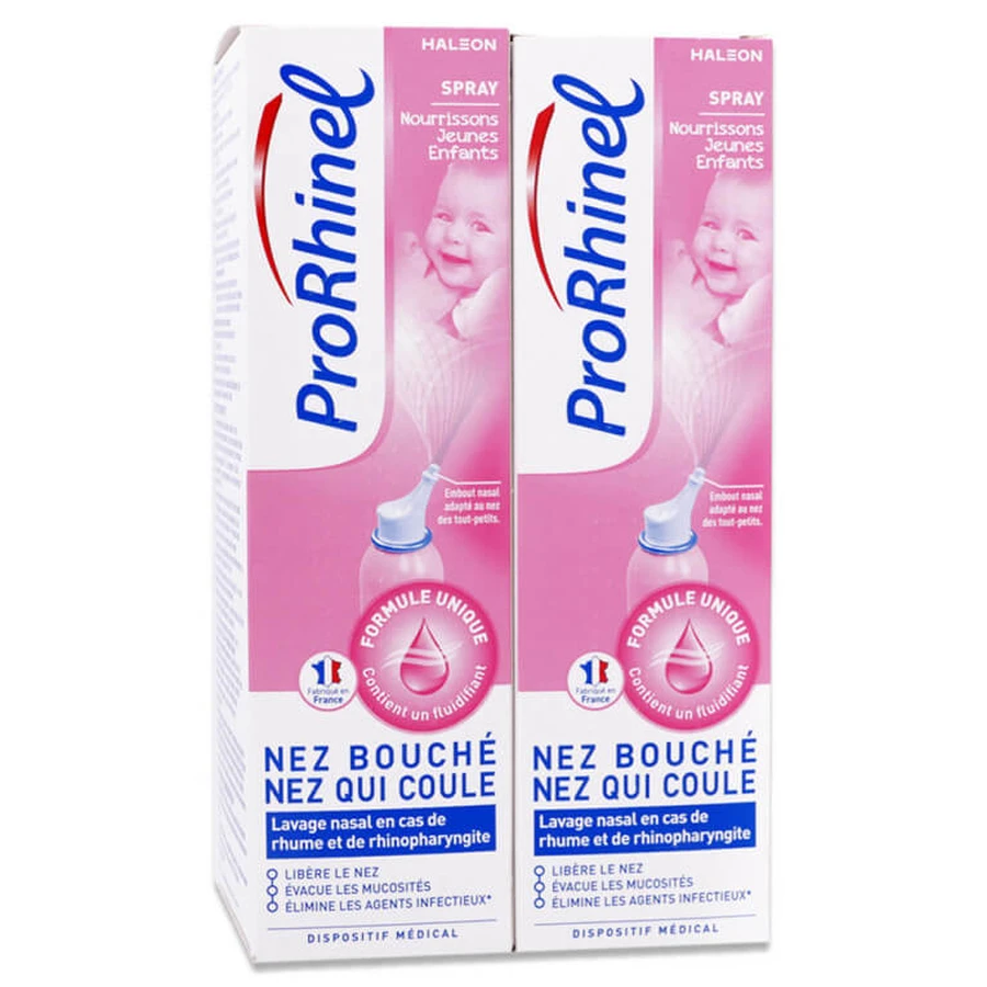 PRORHINEL NOSE AND THROAT SPRAY 2X100 ML