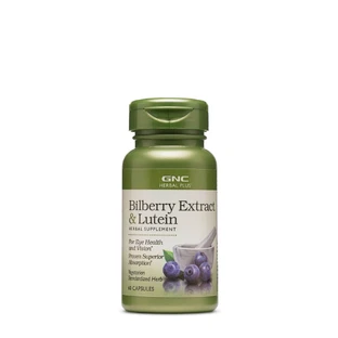 Gnc Herbal Plus Extracto de Arándano y Luteína, Extracto de Arándano y Luteína, 60 Cps