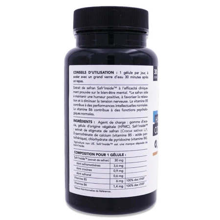 NAT&FORM SAFRAN MOOD & STRESS 30 CAPSULES