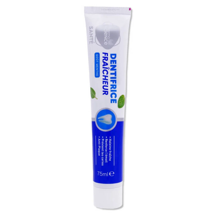 PHARMASCIENCE PASTA DENTÍFRICA REFRESCANTE CON SABOR A MENTA 75 ML