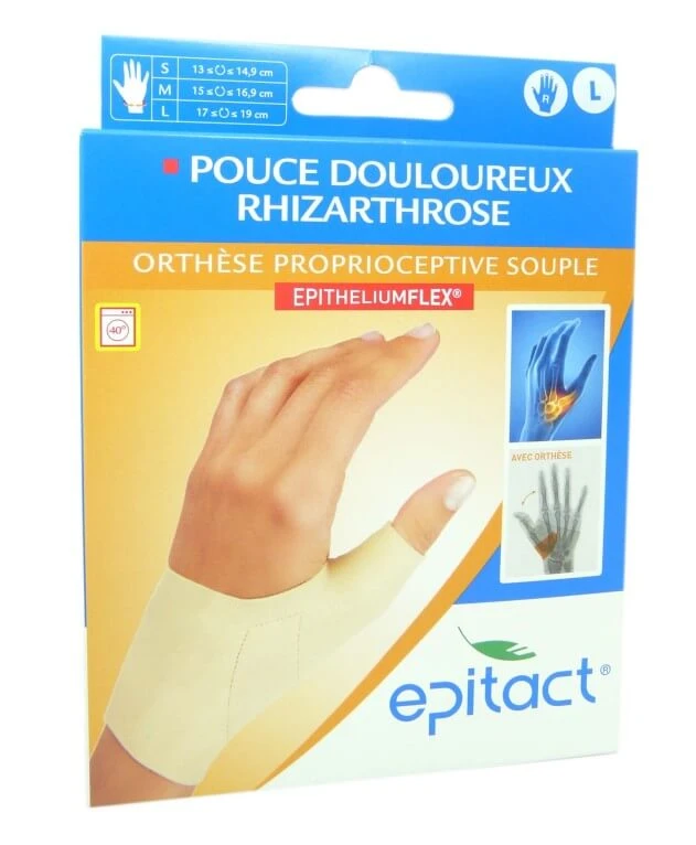 EPITACT THUMB BRACE FOR THE RIGHT HAND, SIZE L
