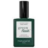 MANUCURIST GREEN FLASH VERNIS A ONGLES MILKY WHITE 15ML