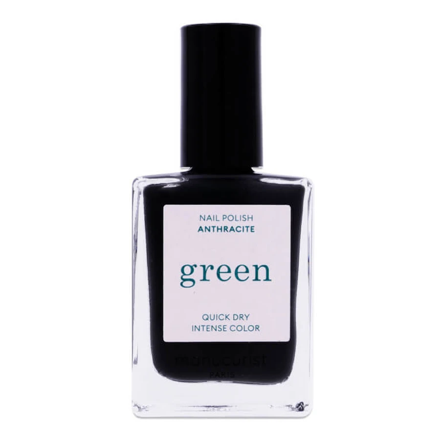 MANUCURIST GROEN-ANTRACITE NAGELLAK NIEUW 15 ML