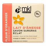 MKL Donkey Milk Moisturizing Soap with Orange Blossom Radiance, 100g