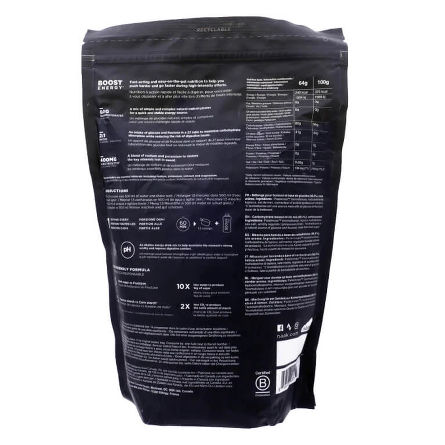 NAAK BOOST ENERGY DRINK MIX 960G
