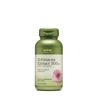 Gnc Herbal Plus Echinacea Extract 500 Mg, Echinacea Extract, 100 Cps