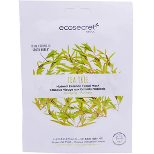 ECOSECRET TEA TREE MASCA DE BUMBAC 20 ML