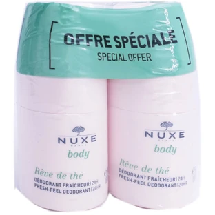 NUXE BODY REVE DE THE FRESHNESS DEODORANT 2 × 50 ml