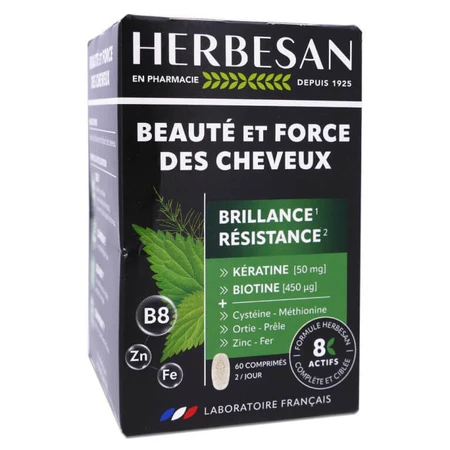 HERBESAN BELLEZA Y FORTALEZA CAPILAR 60 COMPRIMIDOS