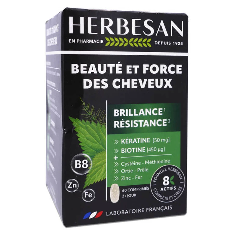HERBESAN BELLEZA Y FORTALEZA CAPILAR 60 COMPRIMIDOS