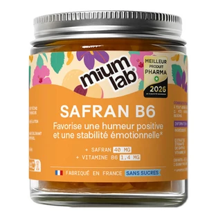 MIUM LAB SAFRAN B6 SANS SUCRES 42 GUMMIES