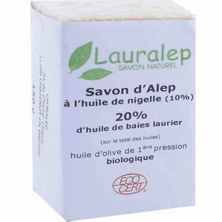 LAURALEP ALEPPO SOAP WITH BLACK CUMIN OIL 150G