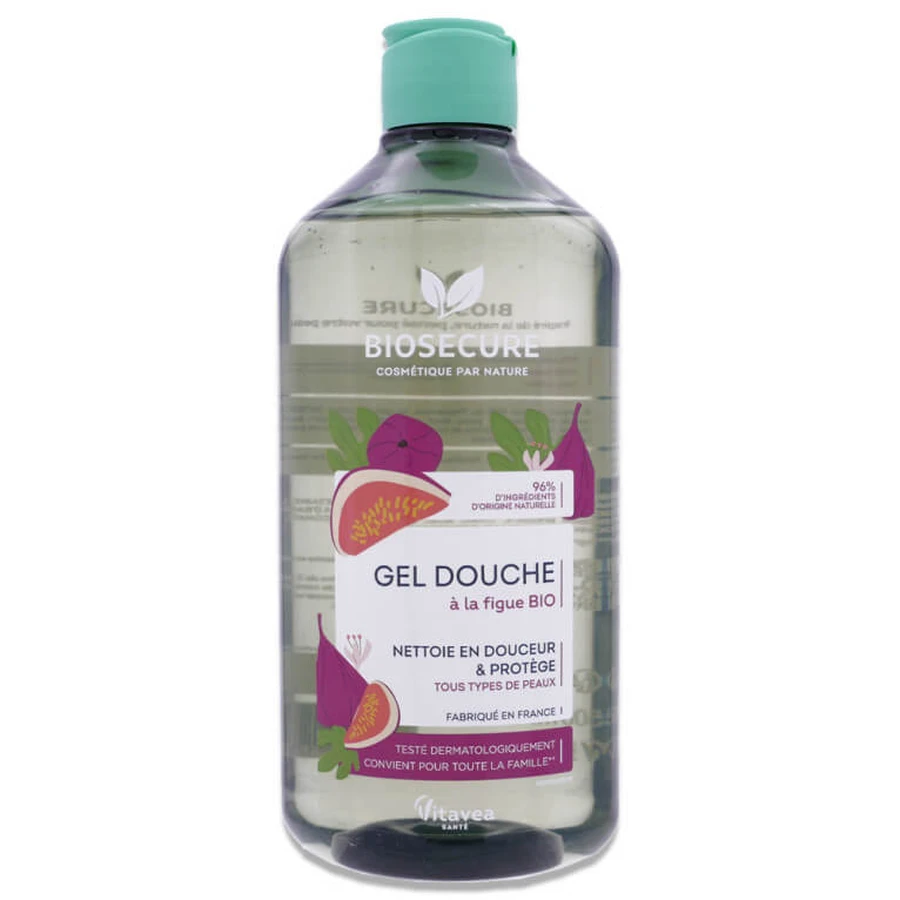 GEL DE DUCHA DE HIGO ECOLÓGICO BIOSECURE 500 ML
