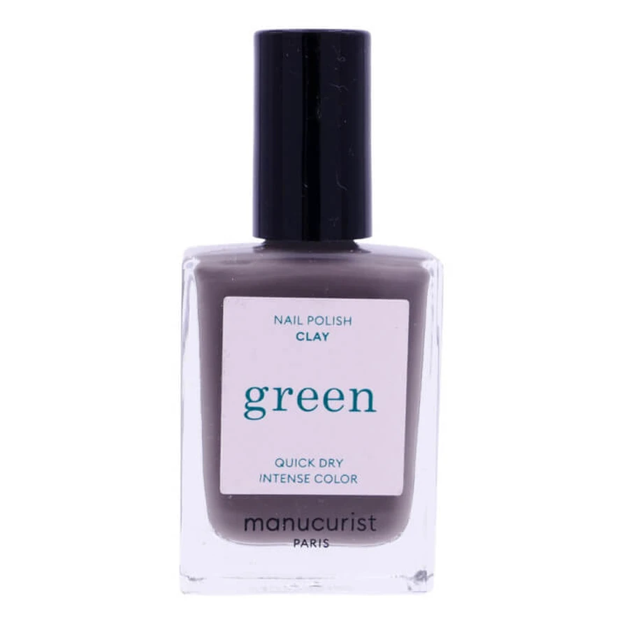 MANUCURIST GREEN CLAY NAIL POLISH 15ML