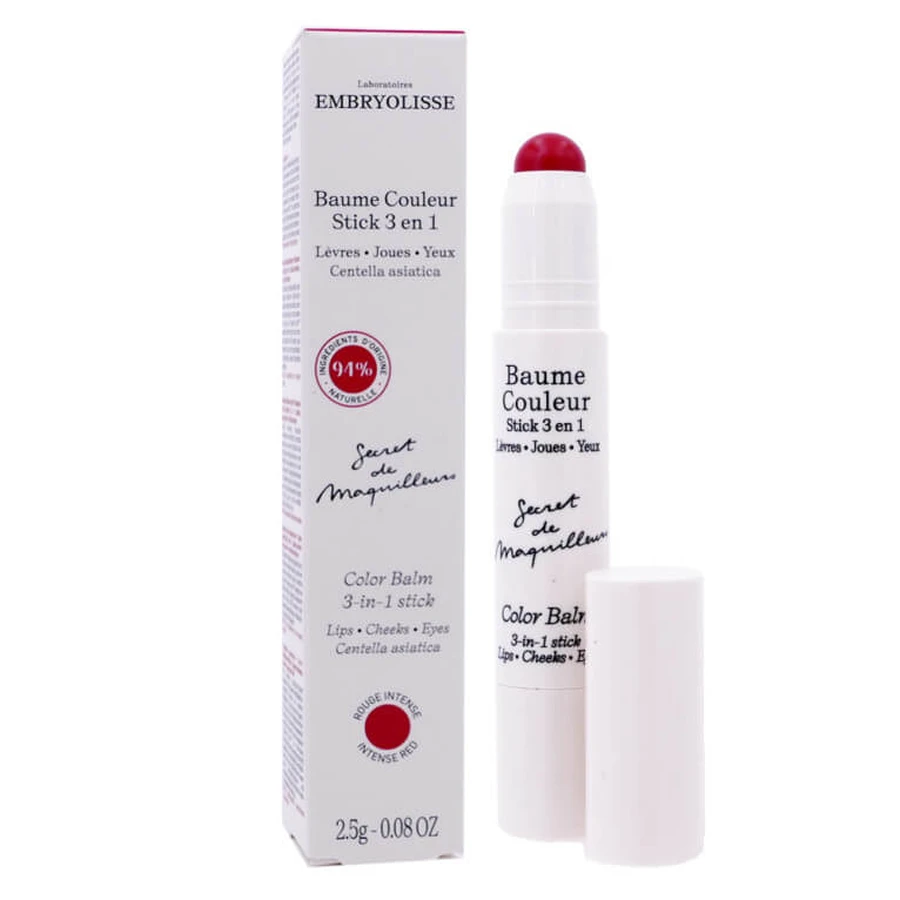 EMBRYOLISSE BAUME STICK 3 EN 1 ROUGE INTENSE 2.5G
