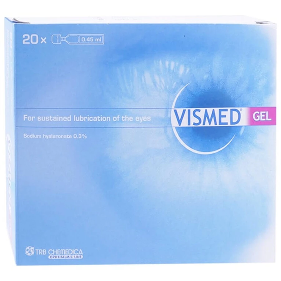 VISMED, GEL LUBRICANTE OCULAR, ENVASE MONODOSIS, 20 X 0,45 ML