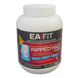 EAFIT RIPPED MAX CASEIN, STRAWBERRY FLAVOR, 750G