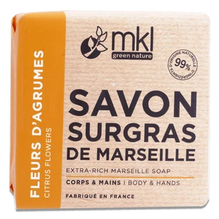 MKL MARSEILLE SUPERFAT SOAP, CITRUS BLOSSOM, 100G